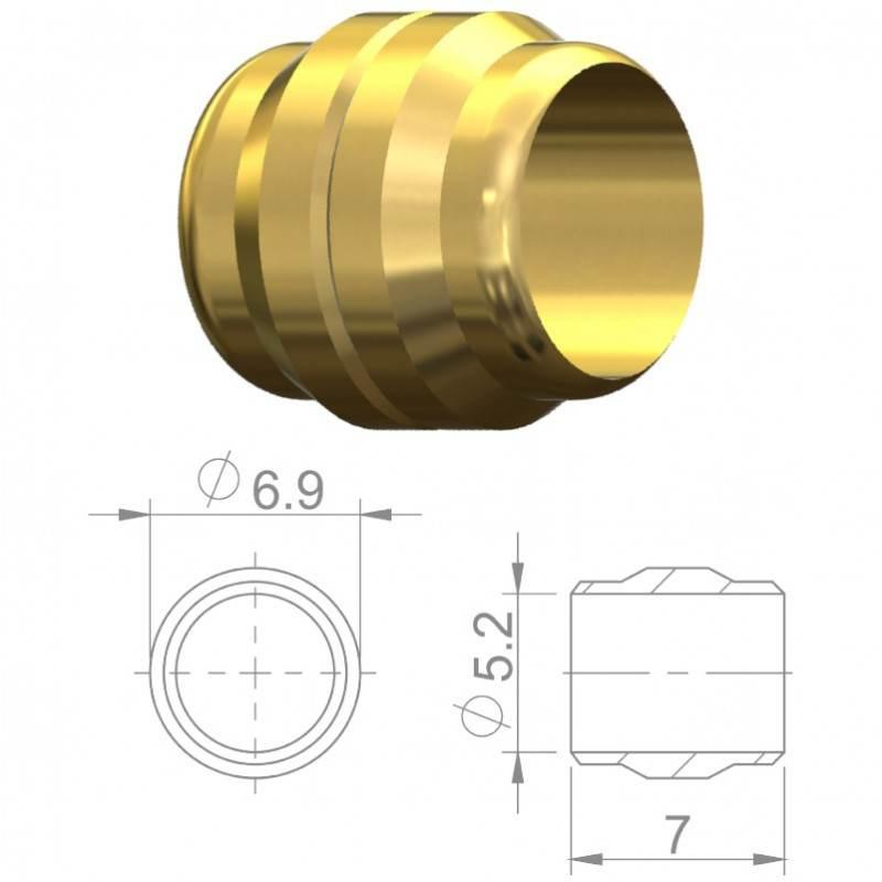 Oliwka Do Przewodów Magura 5.2Mm Brakco 8Szt