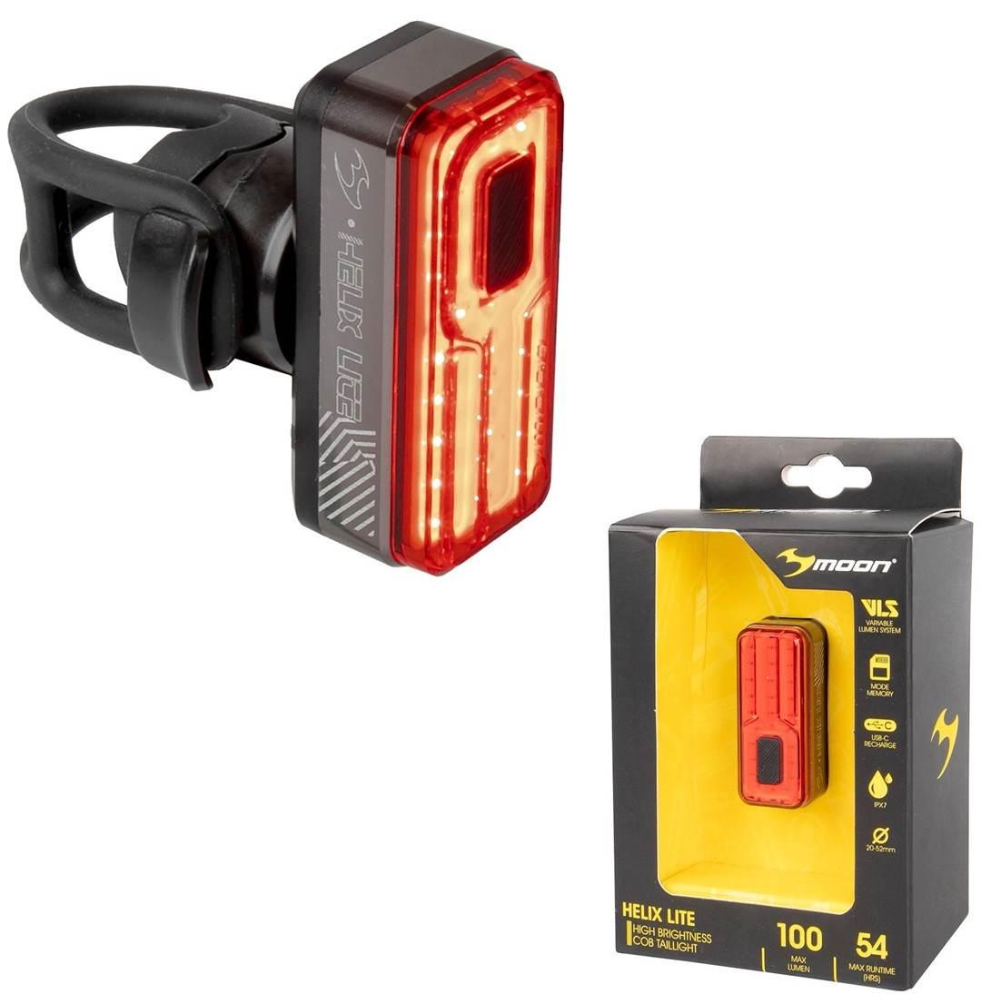 Lampka Tylna Usb 100 Lm Moon Helix Lite | LATA HELIX