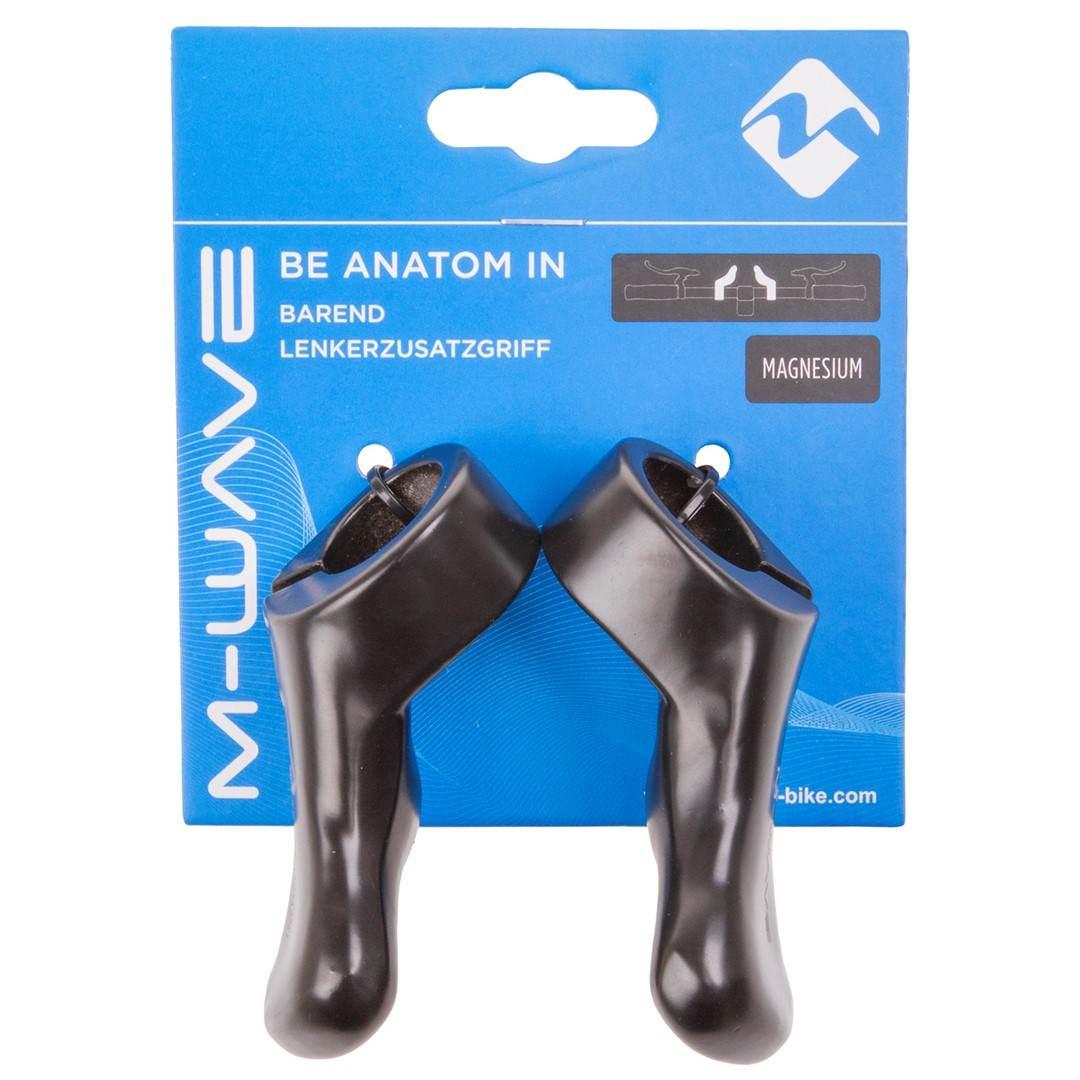 Rogi Kierownicy Anatomiczne 60 Mm M-Wave Bk