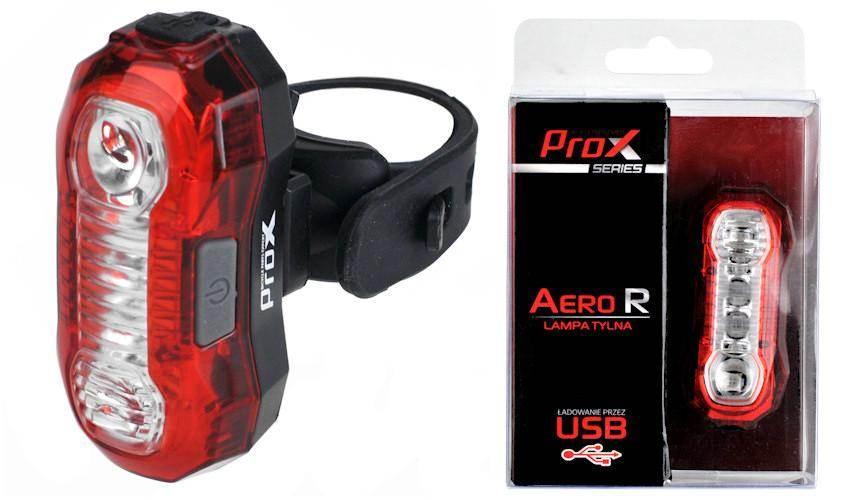 Lampka Tylna Usb 100Lm Prox Aero R | LATA_AERO-R