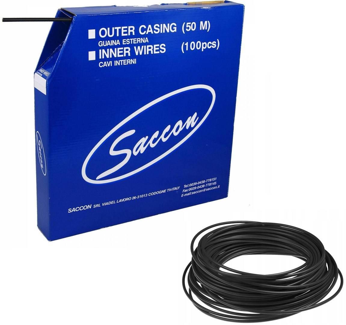 Pancerz Przerzutki 4Mm Saccon Box 50M Czarny