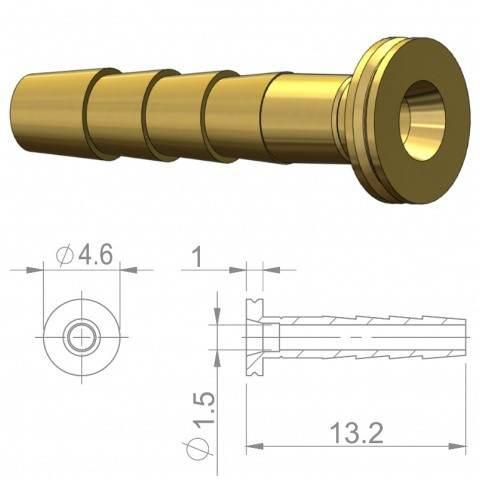 Wkład Do Przewodów Hydr Shimano Bh-59 Opak=8Szt