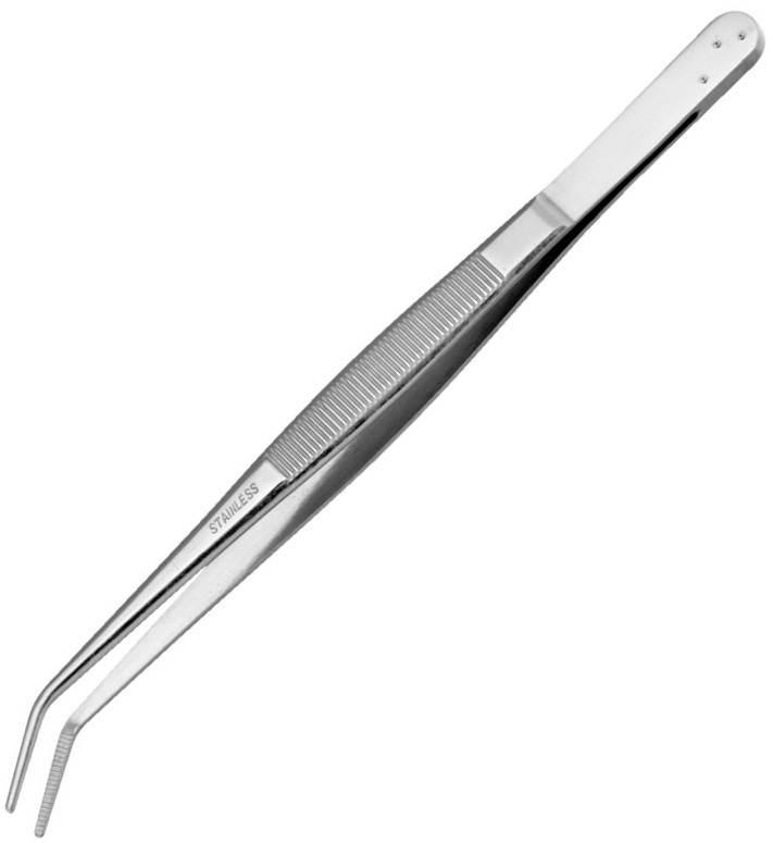 Pęseta Płaska Odgięta 155 Mm Unior-1343 | KLU UNIOR 1343