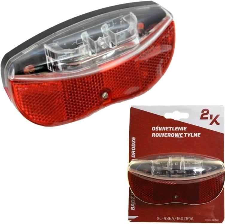Lampa Tył Bagażnik 2Xaa 80Mm 2K Xc-986 | LATB_160269