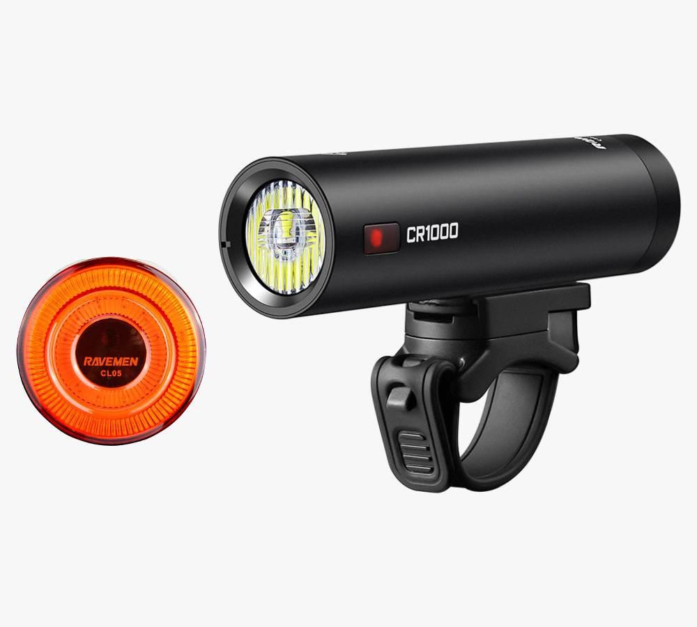 Zestaw Lamp Ravemen LS20(CR1000 CL05 | LS20(CR1000+CL05)