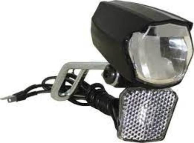 Lampa przód na dynamo JY-7060 1W podtrz 30Lux