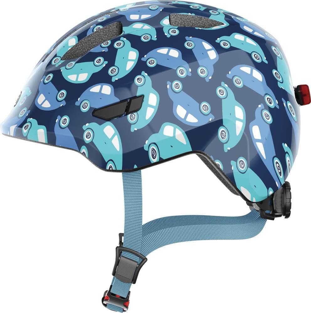 Kask ABUS SMILEY 3.0 LED blue car | 4003318672965