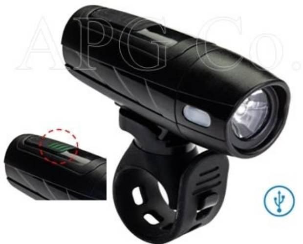 Lampa Przód XC-283LS USB 1Led 3W 1300 mAh 6 fun.
