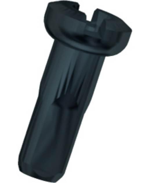 Nyple POLYAX 14mm 1sztczarne HBT | 14GR3-Z