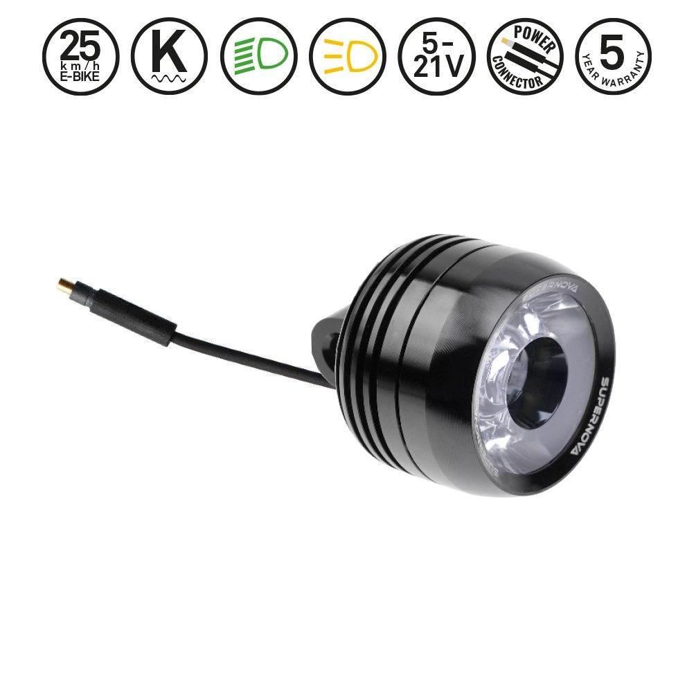 Lampa przód Supernova MINI 2 | U-MINI2LDM-BLK