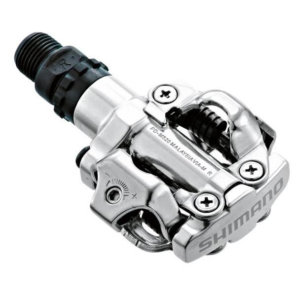Pedały SPD PD-M520 Srebrne Shimano | EPDM520S