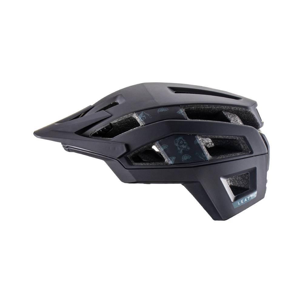 Leatt Kask Rowerowy Mtb Trail 3.0 V22 Helmet Black Kolor Czarny Rozmiar L 5