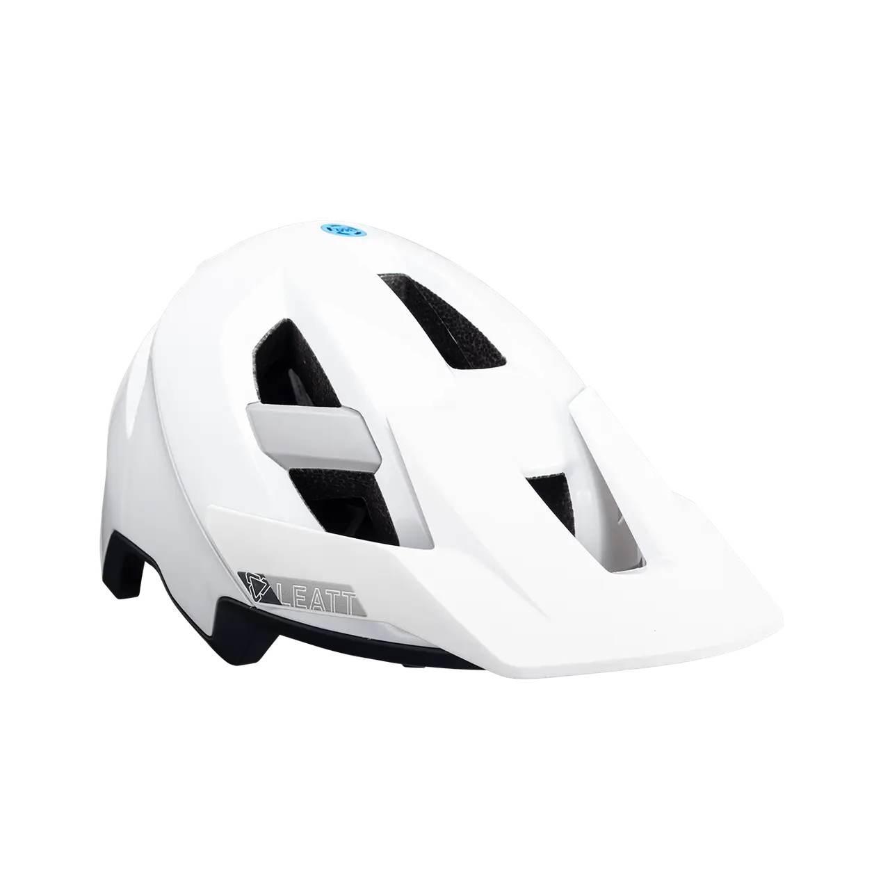 Leatt Kask Rowerowy Mtb Allmtn 3.0 V24 Helmet White Kolor Biały Rozmiar M 5