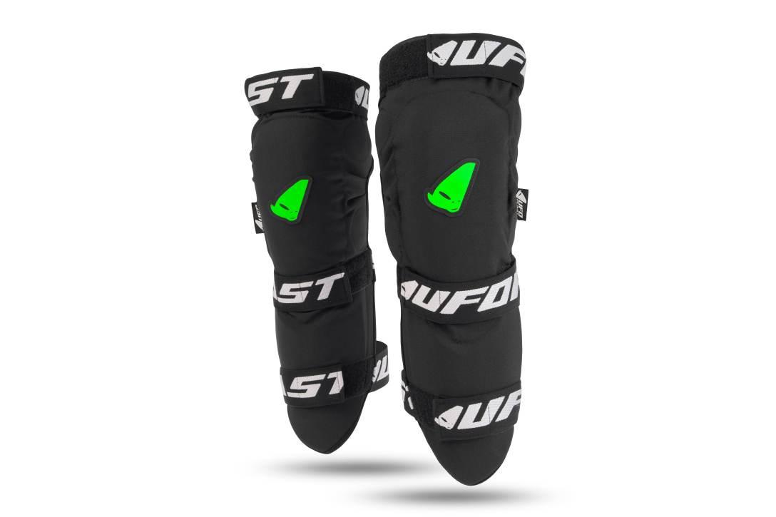 Ufo Nakolanniki Ochraniacze Kolan Rowerowe Mtb E-Bike Jackal Kolor Czarny R