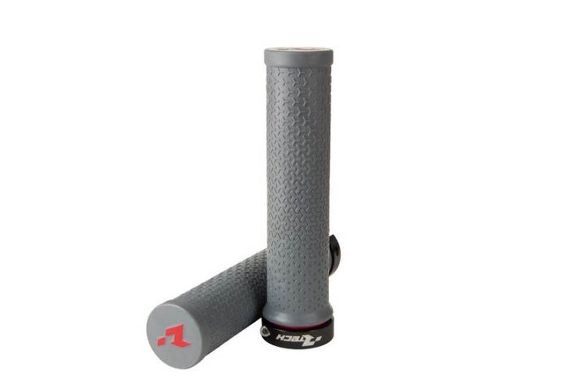 Racetech Rtech Manetki Rowerowe R20 Lock-On Z Blokadą Kolor Szary
